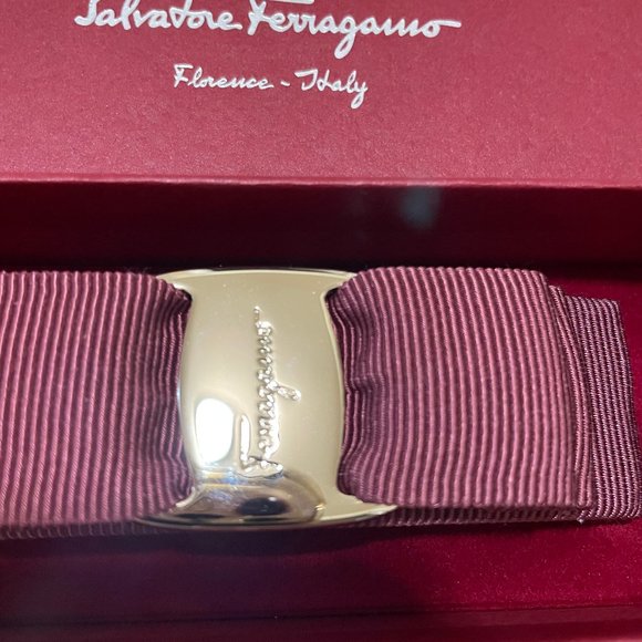 Salvatore Ferragamo Accessories - NEW!  Salvatore Ferragamo Vara Bow Clip